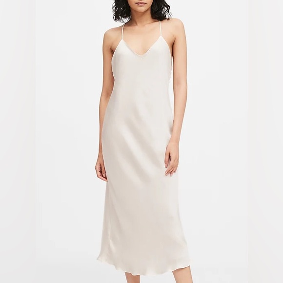 Banana Republic Satin Slip Dress SZ 20 NWT - Picture 1 of 6